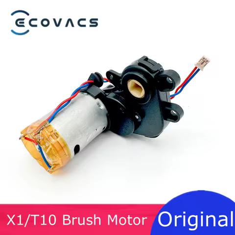 Original ECOVACS Main Brush Motor Assembly for DEEBOT OZMO X1 Omni X1 Plus/ T10 Turbo Robot Vacuum C