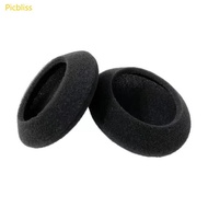 Picbliss Comfortable Sponge EarPads for H330 H340 H600 Headphone Elastic Ear Pads Headset 50x50mm Co