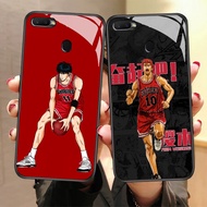 CK-90 Slam Dunk HD Glass Casing for OPPO A7 A12 A12S A11K A5S F9 F7 F5 Realme 2 Pro