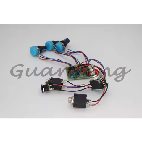 DIY Manual Guitar Effector Big Muff Replica Fuzzy Distortion Single Effector Fuzzy Circuit Board