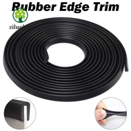 ZILUOLAN Edge Trim Strip, Black U Shape Door Edge Strip, Rubber Edge Protector Car