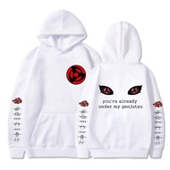 Hoodies Naruto Hoodie Japanese Anime Uchiha Itachi Printed Men'S Hoodies Ma Streetwear Fashion Sweatshirt Tops