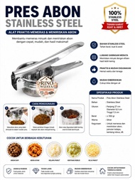 ALAT PRES ABON / PRES SERBAGUNA STAINLESS STEEL / ALAT PRES SERBAGUNA JERUK SANTAN CENDOL
