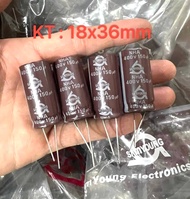 [ 50 con ] TỤ NGUỒN 400V 150UF 400V 150UF400V 400V150UF HÃNG SAMYOUNG ( 18x36mm )