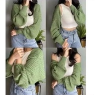 Cardigan bolero knit