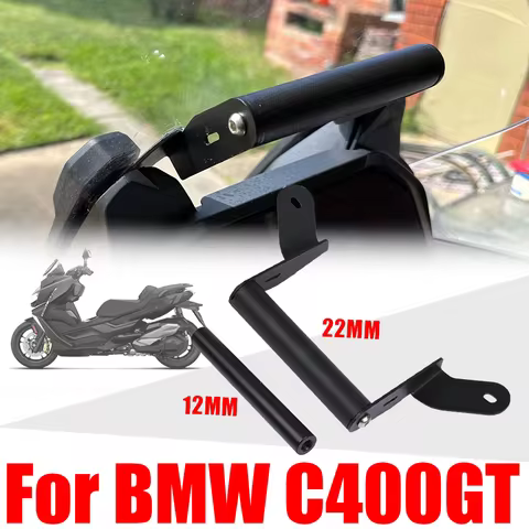 Motorcycle Mobile Phone Holder Stand GPS Navigation Support Bracket For BMW C400GT C400 GT C 400 GT