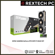 ZOTAC GAMING GeForce RTX 5070 Ti SOLID SFF GRAPHIC CARD