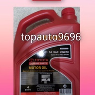 TOYOA ORIGINAL SAE 20W50 FULLY IMPORT ENGINE OIL-4LITER/BOTOL