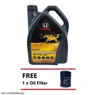 HONDA SP 0W-30 FULLY SYNTHETIC ENGINE OIL 0W30 4L + HONDA OIL FILTER 1 PCS