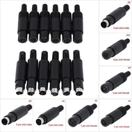 ถูกสุด!! แจ๊คเยอรมัน แจ๊คดิน Jack Mini Din Plug Socket Connector  4 / 5 / 6 / 7 / 8 Pin  Male Female