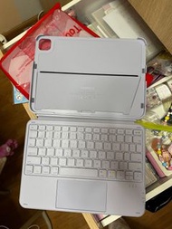 IPad Air6 11' 鍵盤 Keyboard - Inateck 紫色