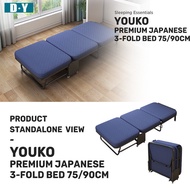 DXY  【3-fold Bed】ELOISE Premium Japanese Foldable Single Bed