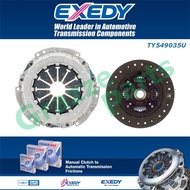 Exedy Daikin Clutch Kit Set TY549035U Toyota Vios NCP42 Corolla AE92 AE101 Altis 1.6 ZZE121 4A - (8 