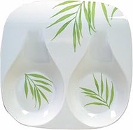 Corelle Coordinates by Reston Lloyd Melamine Double Spoon Rest, Bamboo Leaf