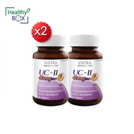 (2 Bottles) Super Value Double Pack VISTRA Collagen Type II (UC-II) 30 Tablets. Two