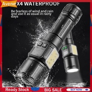 30W LED Rechargeable Flashlight 2000 High Lumens Flash Light Handheld Flashlight