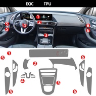 Tpu Film for Mercedes Benz Eqc Eqc350 Eqc400 Car Interior Sticker Center Console Air Gear Navigation