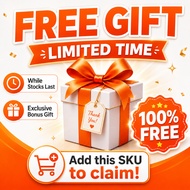 BEMOO Limited Time Free Gift Bonus SKU Christmas Tablecloth/Camping Lantern/Folding Umbrella Hadiah 