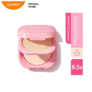 Glad2Glow Perfect Blurring Powder Foundation 01 Butter Cream