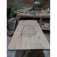 Meja Lipat Dinding Kayu Jati Belanda 120X50 Dan 100X60 (Kode 79) Ganiahanifah