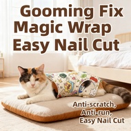Trim Cut Wrap Grooming Magic Sticky Cat Nail Tool Cat Tool Run Anti Scratch Fixing Pet Wrap