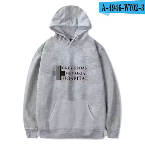 Luxury Beautiful Gray's Anatomy Tumblr Greys Anatomy print Hoodies Sweatshirts Men/Women Sweatshirt 