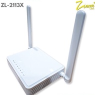ZIMMLINK XPON ONU ZL-2113X Support EPON GPON ONT 1GE 3FE 2.4G Wifi VOIP USB