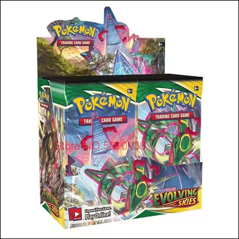 Pokemon Sword and Shield Evolving Skies Booster Cards Display Box - 36 Packs