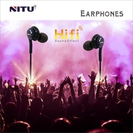 100% ORIGINAL NITU NT-H06 STEREO WIRED EARPHONE