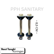 (2pcs) Brass Toilet seat tank bolts model TA6101 Closet Tank/s Closed Pot/s, Closed Tubs Toilet Wate