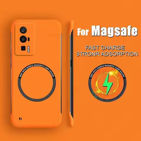 Funda For Redmi K60 Pro K50 Ultra For Magsafe Matte Frameless Case For Redmi K60E K50 Gaming K40 K30