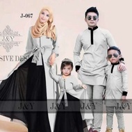 🔥READYSTOCK🔥 J067 FAMILY SET RAYA 2018 KELABU GREY 2Y 3Y 4Y 5Y 6Y 7Y 8Y 9Y 10Y
