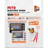 MITO Hit Electric Oven MO 777 MO-777 Free Recipe Book + Cake Clamp 3in1 MITO