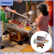 1/64 Miniature Barbecue Grill Model Simulation Realistic for DIY Scene Decor