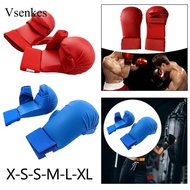 [Vsenkes] Kickboxing Gloves Mma Gloves Fight Training Mitts, Karate Gloves, Boxing Gloves for Muay T