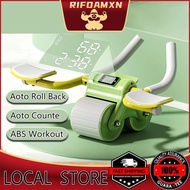 RIFOAMXN Elbow Support Rebound Roller Wheel Mutes Abdominal Training Exerciser Fitness Equipment Abd