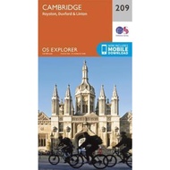 Cambridge, Royston, Duxford & Linton by Ordnance Survey (UK edition, paperback)
