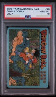 PSA 10 龍珠威化餅卡 vol 7-28 CR Itajaga