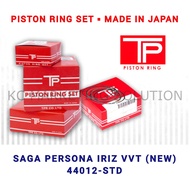 TP Piston Ring Set (Size 44012-STD) New Saga VVT / New Persona VVT / Iriz 1.3 1.6 BH3 BH6