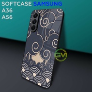 GM60 Softcase Glitter Samsung A26 | A36 | A56 5G | Glossy Silicone Case | Samsung Casing Cover | Mic