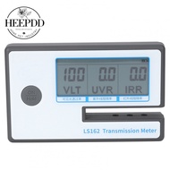 HEEPDD Window Solar Tester Meter Film Filmed Glass LS162 Digital Tint VLT IR Rejection