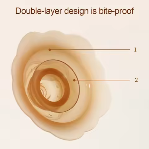 1Pc Silicone Nipple Protector with Box Breastfeeding Anti-bite Nursing Pads Dust Box Anti Overflow B