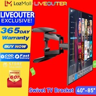 TV Cantilever Mount Bracket Full Motion 32-80 inch Universal TV Wall Bracket Tilt Rotating TV Stand