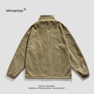 Mmoptop Autumn Stand Collar Jacket - Casual & Stylish for Men