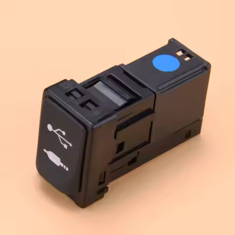 USB and AUX Port Adapter Jack 86190-0E090 Fit for Toyota Camry Avalon Corolla RAV4 Tacoma Sienna Yar