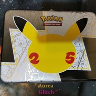 Pokemon TCG EMPTY 25th Anniversary Celebrations tin box