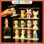 Figure Storage Display Box Mystery Box Display Stand Transparent Plastic Storage Box Figure Storage Multiple Pieces with Discount