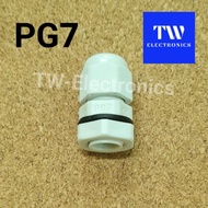 Cable gland PG7 White (With Rubber Seal) PG7 PG7