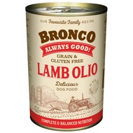 PROMO - Technopets Bronco Dog Wet Food Lamb Olio 390g