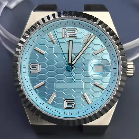 39mm Waterproof Stainless Steel Land-Dweller Case compatible movement NH35 optional dial hands Repla